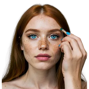 Freckles Makeup Tutorial Png Ler PNG Image