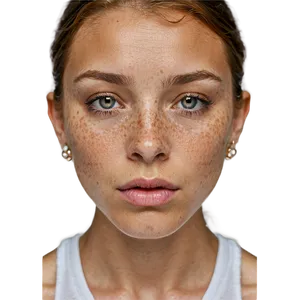 Freckles On Nose Png Cus PNG Image