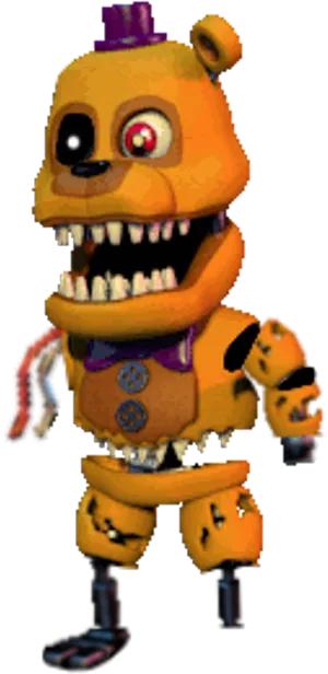 Fredbear Animatronic Character PNG Image