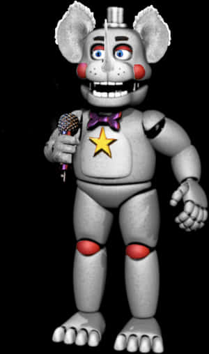 Randy Rhino Fnaf Fnaf6 Oc Oc Rhino - Freddy Fazbear Vs Funtime Freddy, HD Png Download PNG