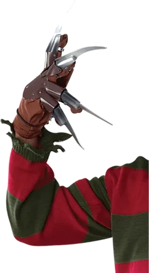 Freddy Krueger Bladed Glove PNG Image