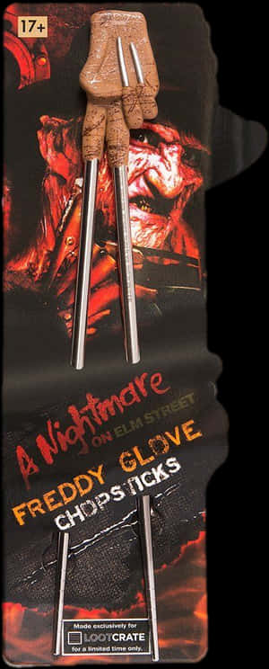 Loot Crate Freddy Krueger Chopsticks, HD Png Download PNG image with transparent background