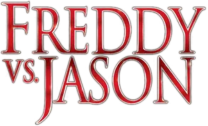 Freddy Vs Jason Title Graphic PNG Image