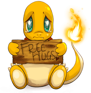 Charmander Free Hugs Commission, HD Png Download PNG image with transparent background