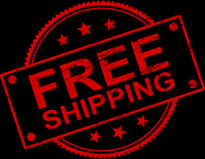 Free Shipping Stamp PNG image with transparent background