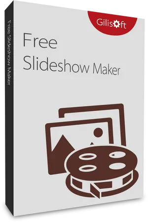 Free Slideshow Maker Software Box PNG Image