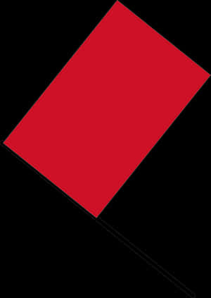 Free Vector Red Flag - Red Race Car Flag, HD Png Download PNG image with transparent background