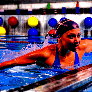 Freestyle Swimming Action PNG qlk99 PNG image with transparent background