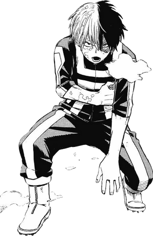 #freetoedit #bnha #mha #todoroki #todo #shoto #shototodoroki - Shoto Todoroki Manga, HD Png Download PNG image with transparent background