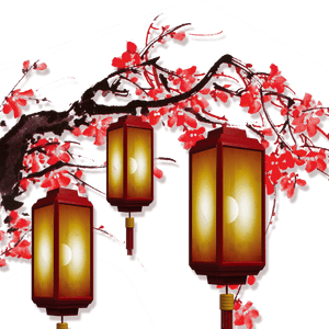 #freetoedit #chinese #lantern #chineselanterns #chinesenewyear - Chinese New Year Decorations Png, Transparent Png PNG image with transparent background