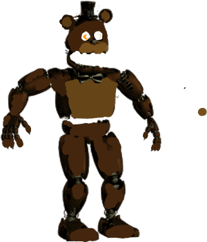 #freetoedit #fixed Nightmare Freddy - Fnaf Fixed Nightmare Freddy, HD Png Download PNG image with transparent background