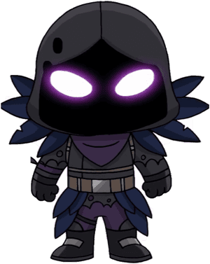 #freetouse #fortnite #sticker #raven #freetoedit - Chibi Raven Fortnite, HD Png Download PNG image with transparent background