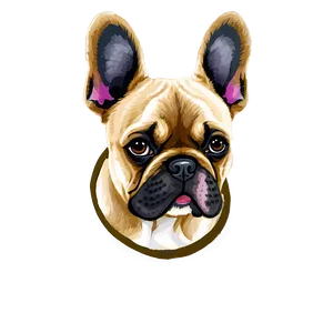 French Bulldog Head Png 24 PNG Image