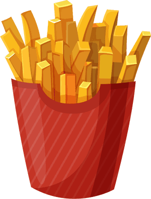 French Fries Png Clipart, Transparent Png PNG image with transparent background