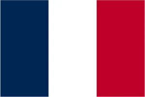 French National Flag Tricolor PNG Image