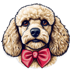 French Poodle Outline PNG elm95 PNG image with transparent background