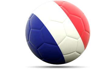 Thumb Image - France Flag Soccer Ball, HD Png Download PNG with transparent background