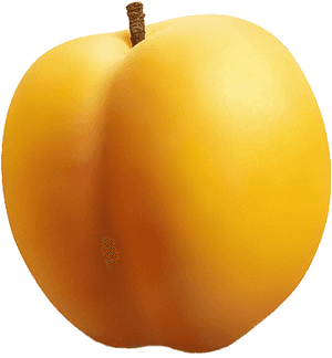 Apricot Png Image - Абрикос Рисунок Пнг, Transparent Png PNG with transparent background