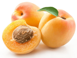 Apricot On White Background, HD Png Download PNG with transparent background