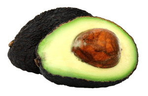 Fresh Avocado Half Transparent Background PNG with transparent background