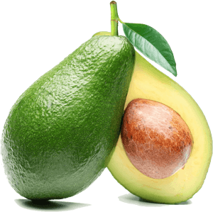 Avocada Light Green - Green Avocado, HD Png Download PNG image with transparent background