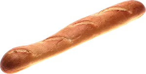 Fresh Baked French Baguette PNG Image