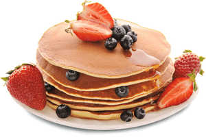 Strawberry Pancake Png, Transparent Png PNG image with transparent background
