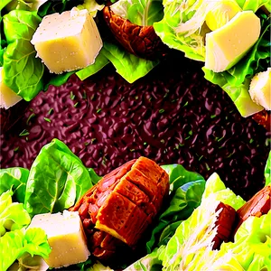 Fresh Caesar Salad Recipe Png 06292024 PNG Image