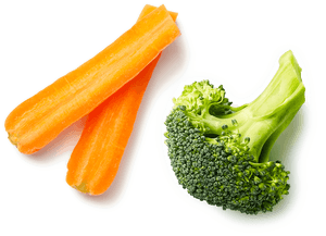 Carrot And Brocoli - Broccoli, HD Png Download PNG image with transparent background