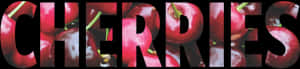 Word, Cherry, Cherries, Picture, Antioxidant, Fruit - Cherry Word Png, Transparent Png PNG image with transparent background