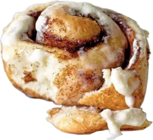 Fresh Cinnamon Roll Delicious Treat.png PNG Image