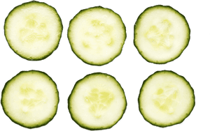 Image Of Some Cucumber Slices - Cucumber, HD Png Download PNG image with transparent background