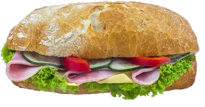 Fresh Deli Sub Sandwich.png PNG Image