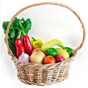 Fresh Farm Produce Basket Png Xyx4 PNG Image