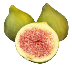 Fresh Fig Fruit Halved PNG