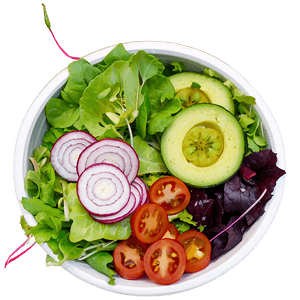 Fresh Garden Salad PNG lap PNG image with transparent background
