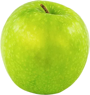 Fresh Green Apple Isolated PNG Image