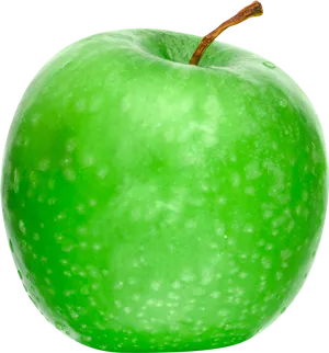 Fresh Green Apple Isolated PNG Image