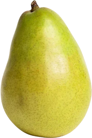 Fresh Green Pear Isolated PNG Image