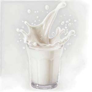 Fresh Milk Splash PNG wti50 PNG