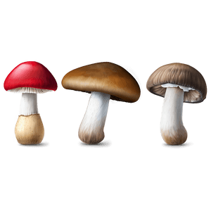 Fresh Mushrooms PNG  05242024 PNG image with transparent background