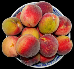 Fresh Peacheson Plate PNG with transparent background