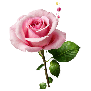 Fresh Pink Rose PNG ijs29 PNG image with transparent background