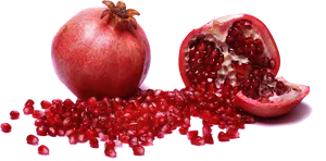 Fresh Pomegranateand Seeds.png PNG Image