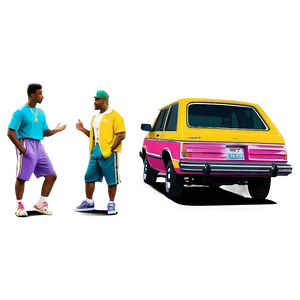 Fresh Prince Of Bel Air Car Png 06252024 PNG Image