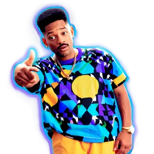 Fresh Prince Vintage Tee Design Png 06252024 PNG Image