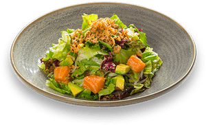 High Angle Picture Of Our Salmon And Avocado Salad - Salmon Salad No Background, HD Png Download PNG image with transparent background