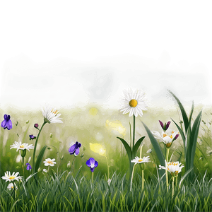 Fresh Spring Meadow PNG 86 PNG image with transparent background