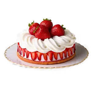 Fresh Strawberry Cake Png 88 PNG Image