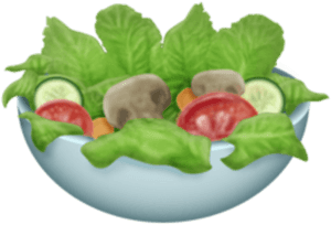 Salad Png - Salad Emoji Transparent Background, Png Download PNG image with transparent background